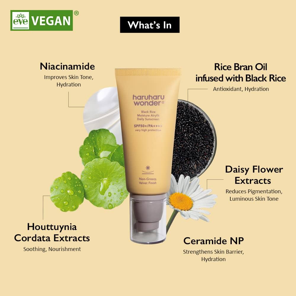 Haruharu wonder black rice daily sunscreen