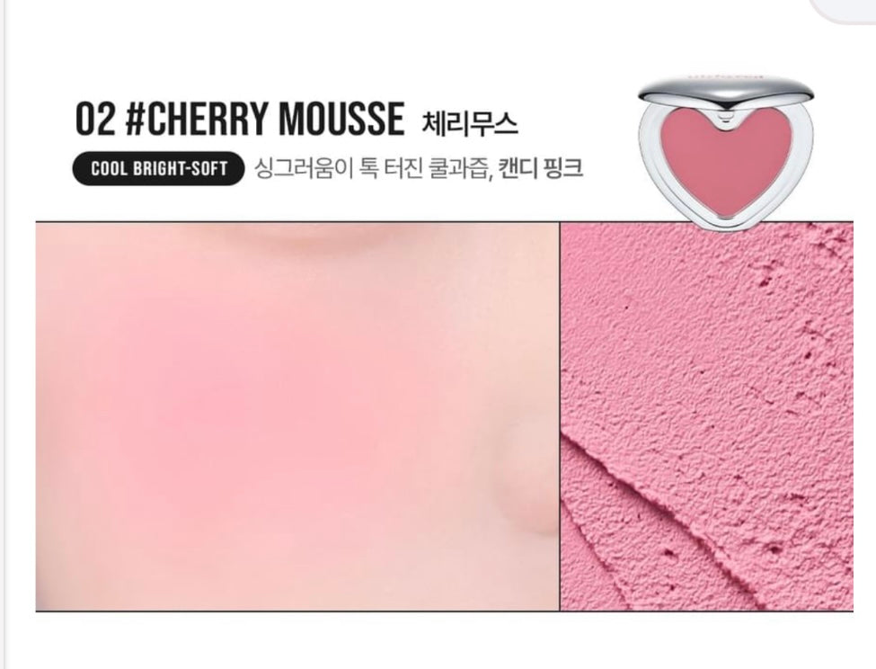 lilybyred luv beam cheek mousse