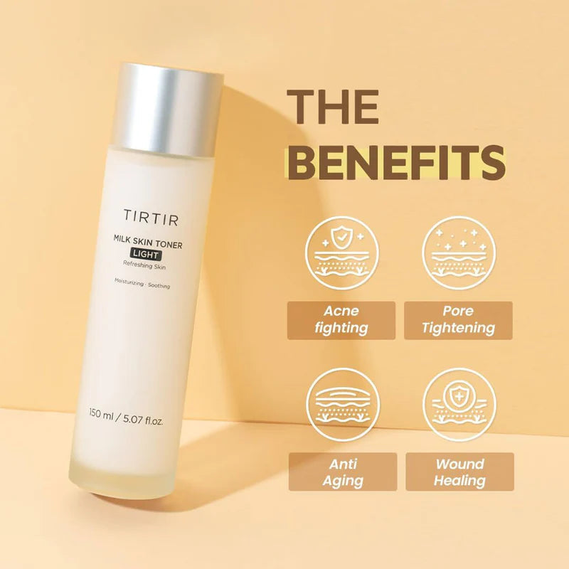 TIRTIR milk skin toner light