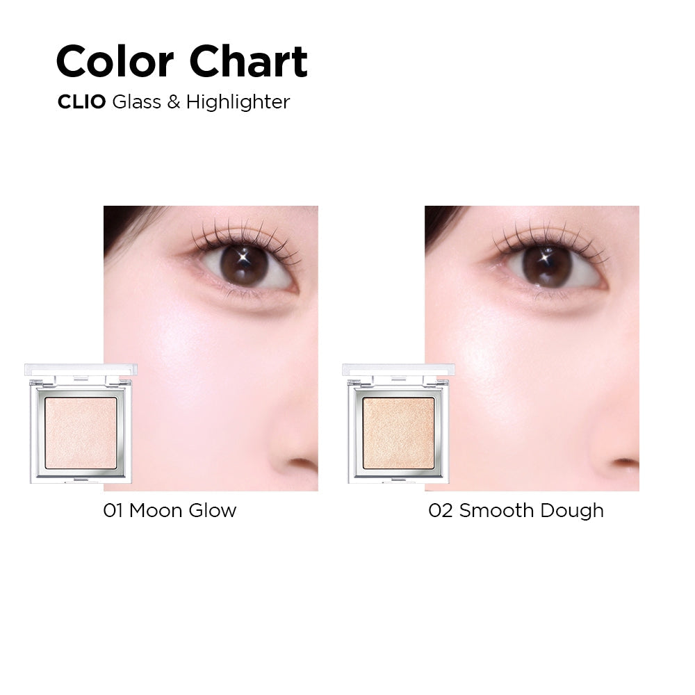 CLIO - Glass & Highlighter Luxury Koshort Special Edition - 2 Colors