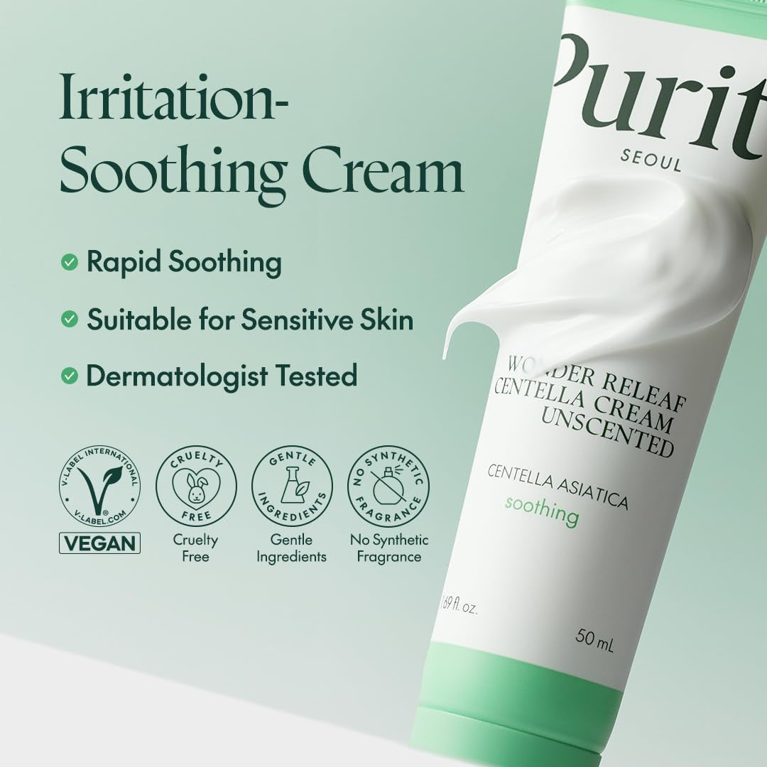 PURITO wonder releaf Centella cream Unscented