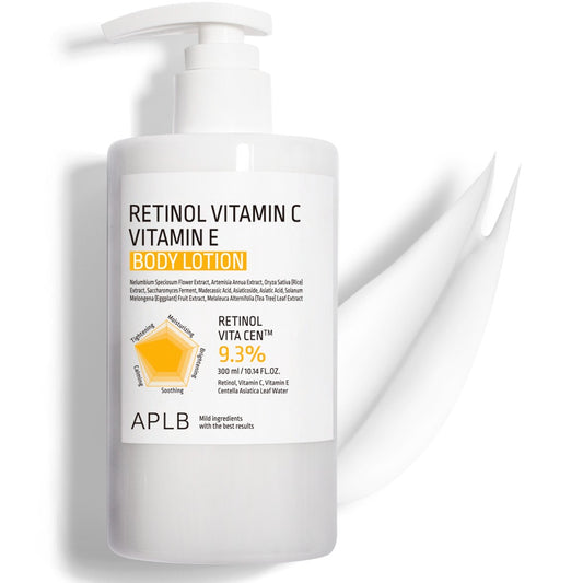 APLB retinol vitamin C,E body lotion